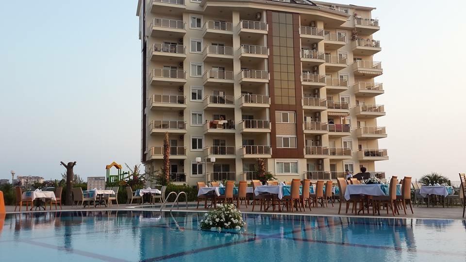 Apartmán Sea View Studio In Orion Garden Avsallar Pokoj fotografie