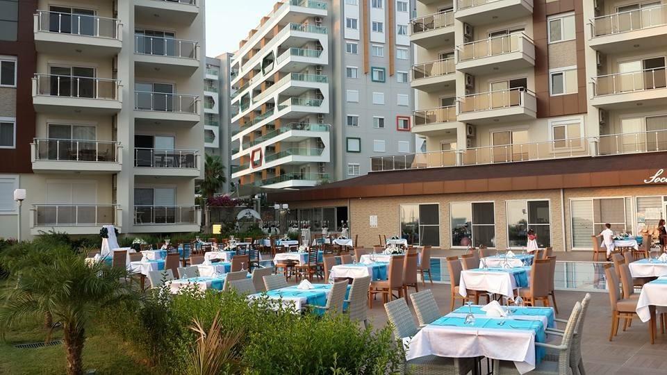Apartmán Sea View Studio In Orion Garden Avsallar Pokoj fotografie