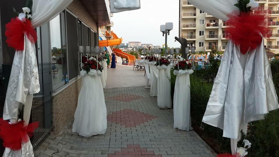 Apartmán Sea View Studio In Orion Garden Avsallar Pokoj fotografie