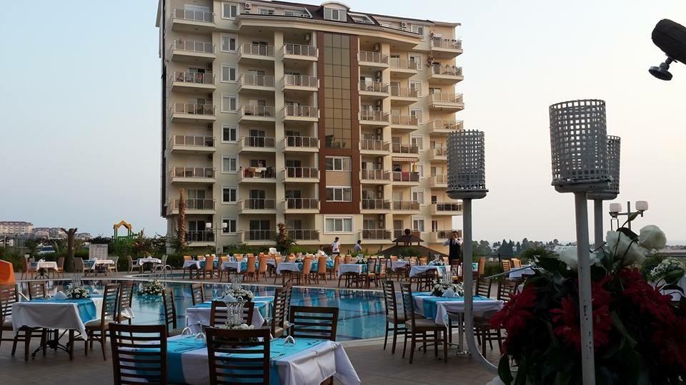 Apartmán Sea View Studio In Orion Garden Avsallar Pokoj fotografie